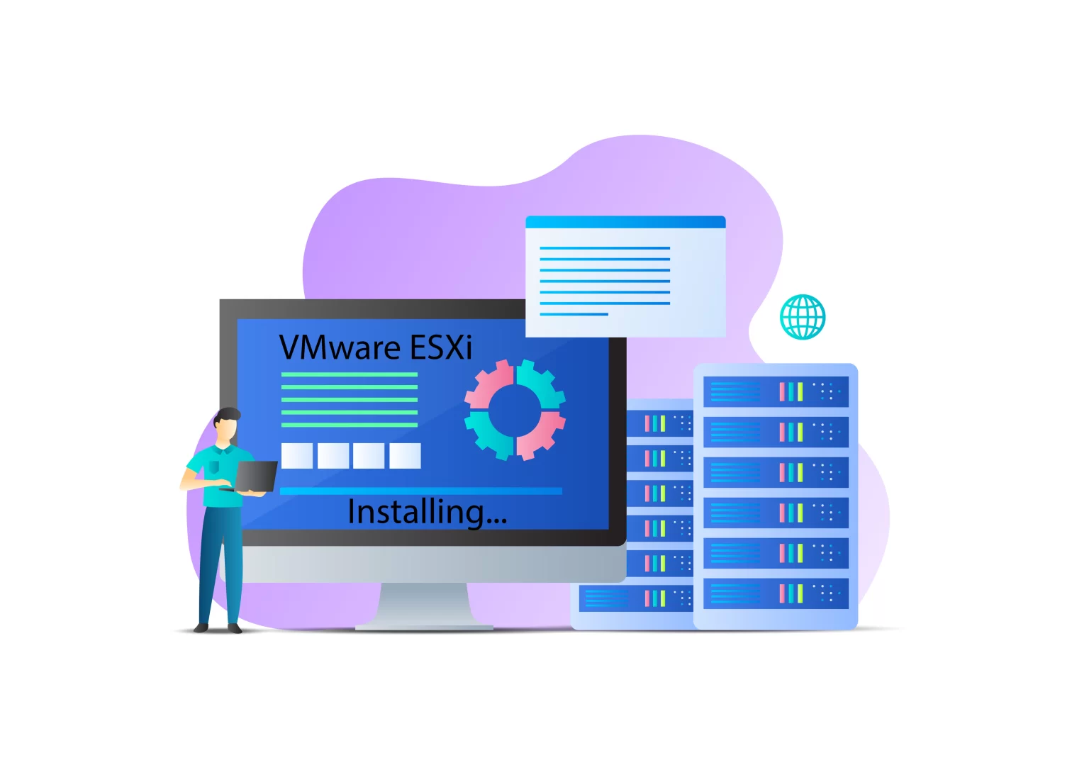 آموزش نصب VMware ESXi