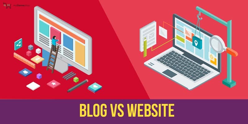 تفاوت وب سایت و وبلاگ